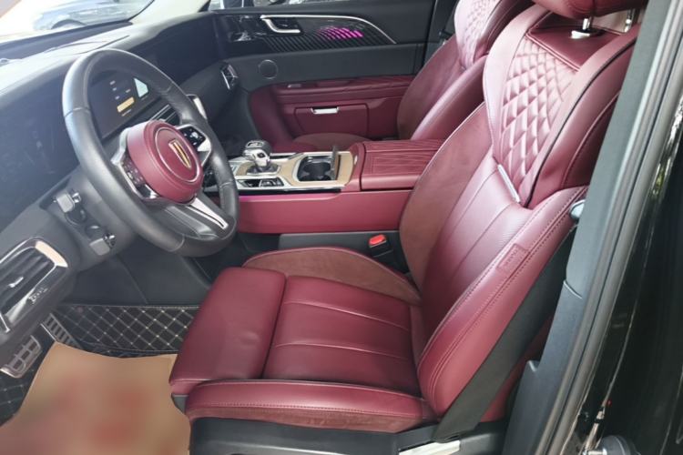Used Hongqi E-HS9 2022 690 km Range Flagship Edition Six Seats Left Front Seat