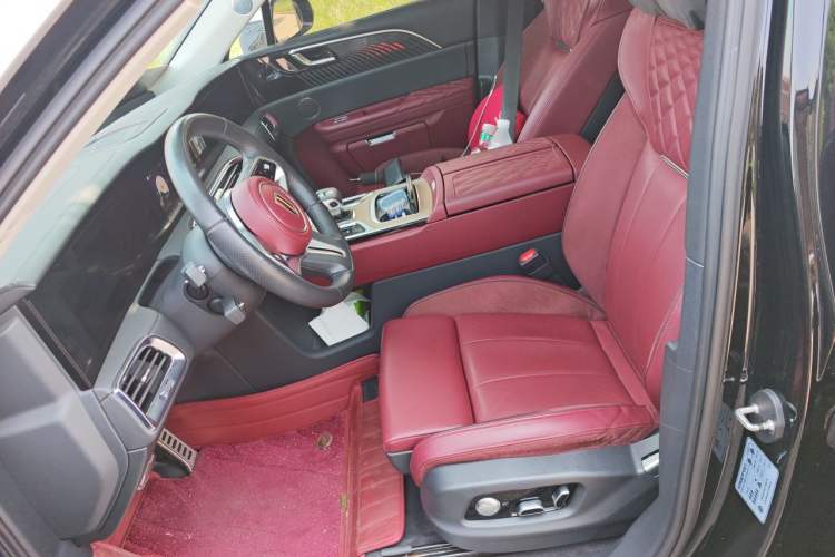 Used Hongqi E-HS9 2022 690 km Range Flagship Edition Six Seats Left Front Seat