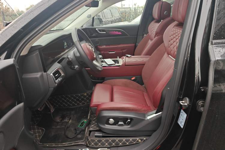 Used Hongqi E-HS9 2022 690 km Range Flagship Edition Six Seats Left Front Seat
