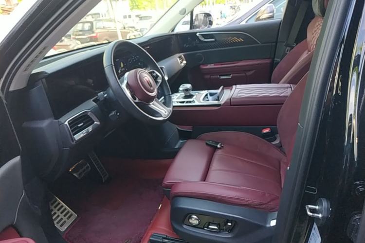 Used Hongqi E-HS9 2022 690 km Range Flagship Edition Six Seats Left Front Seat