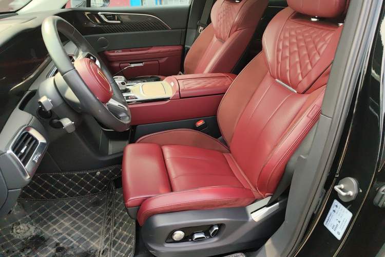 Used Hongqi E-HS9 2022 690 km Range Flagship Edition Six Seats Left Front Seat