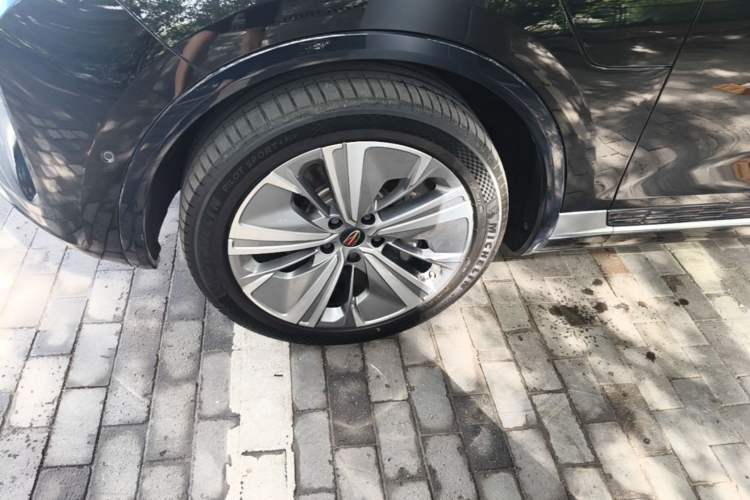 Used Hongqi E-HS9 2022 690 km Range Flagship Edition Six Seats Left Front Wheel Hub