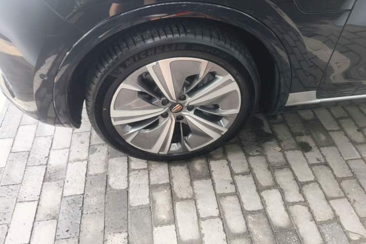 Used Hongqi E-HS9 2022 660 km Range Flagway Edition Six Seats Left Front Wheel Hub