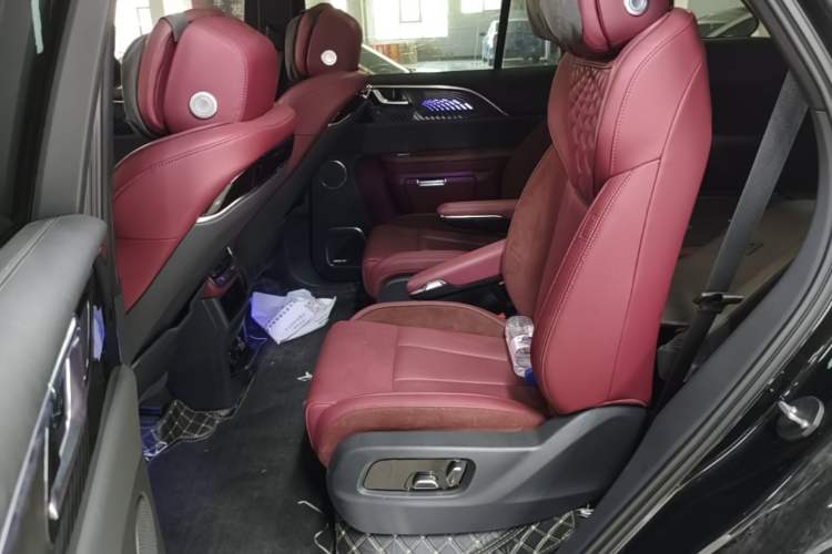 Used Hongqi E-HS9 2022 690 km Range Flagship Edition Six Seats Left Rear Seat