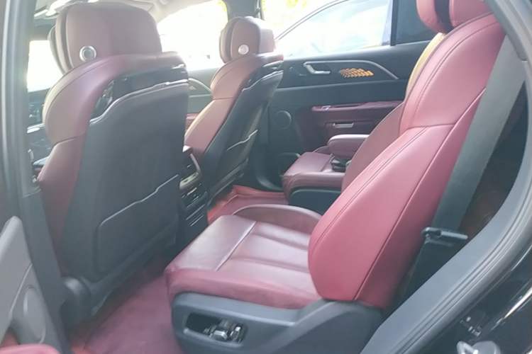 Used Hongqi E-HS9 2022 690 km Range Flagship Edition Six Seats Left Rear Seat