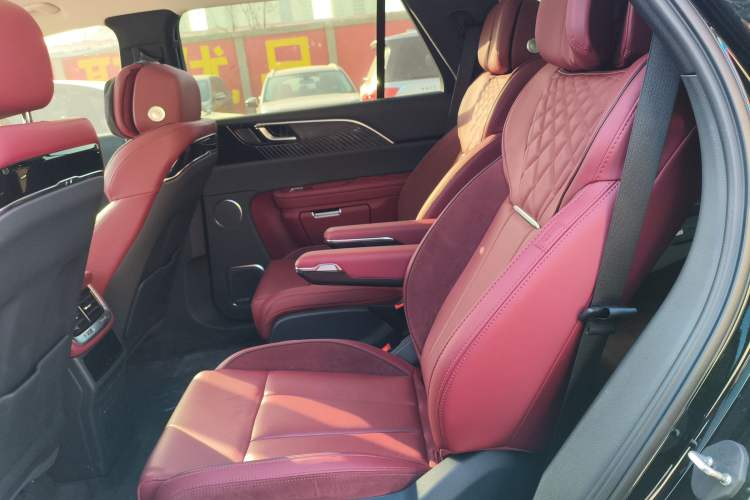 Used Hongqi E-HS9 2022 690 km Range Flagship Edition Six Seats Left Rear Seat