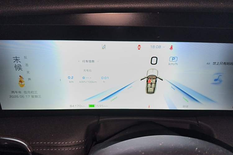 Used Hongqi E-HS9 2022 690 km Range Flagship Edition Six Seats Odometer Close Up