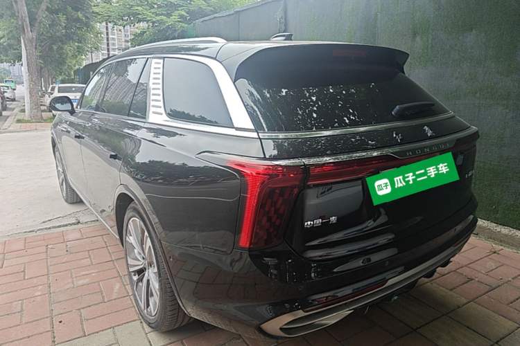 Used Hongqi E-HS9 2022 690 km Range Flagship Edition Six Seats Rear Left 45 Deg