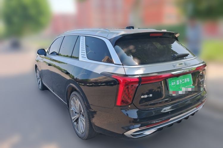 Used Hongqi E-HS9 2022 690 km Range Flagship Edition Six Seats Rear Left 45 Deg