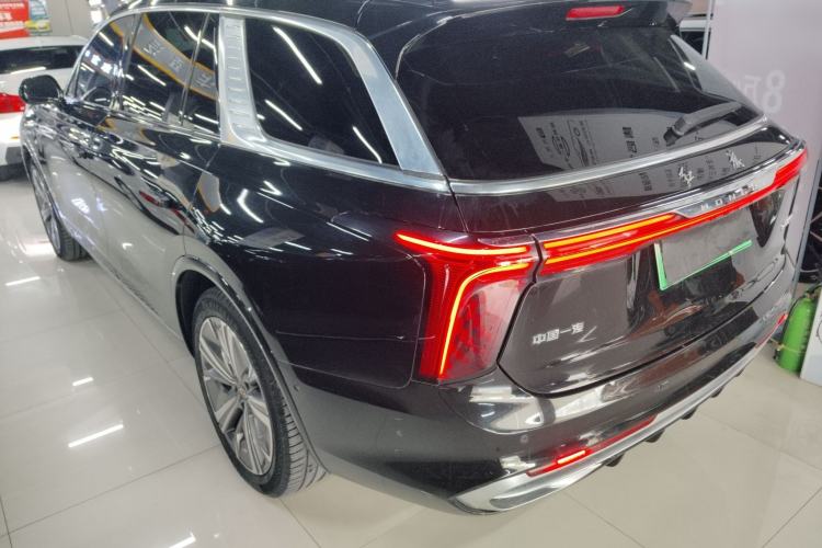 Used Hongqi E-HS9 2022 690 km Range Flagship Edition Six Seats Rear Left 45 Deg
