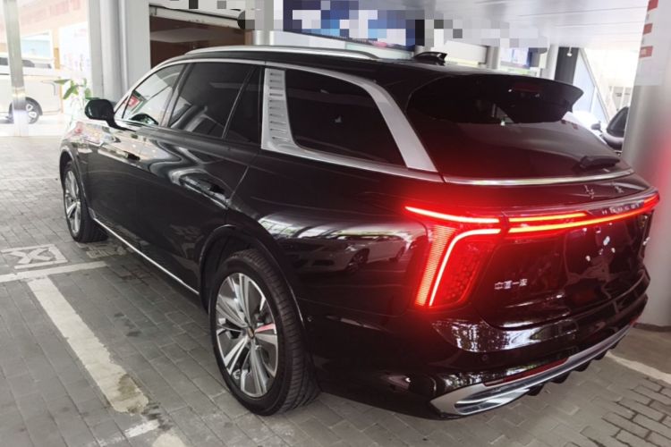 Used Hongqi E-HS9 2022 660 km Range Flagway Edition Six Seats Rear Left 45 Deg