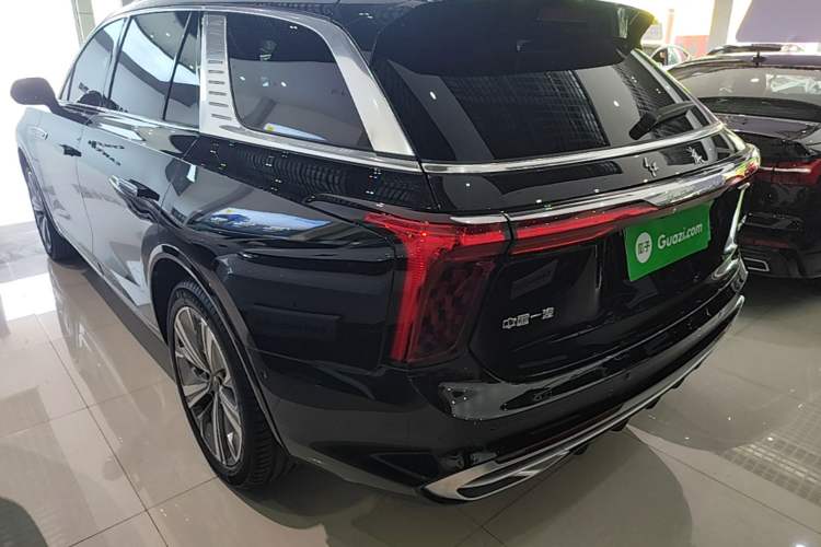 Used Hongqi E-HS9 2022 690 km Range Flagship Edition Six Seats Rear Left 45 Deg