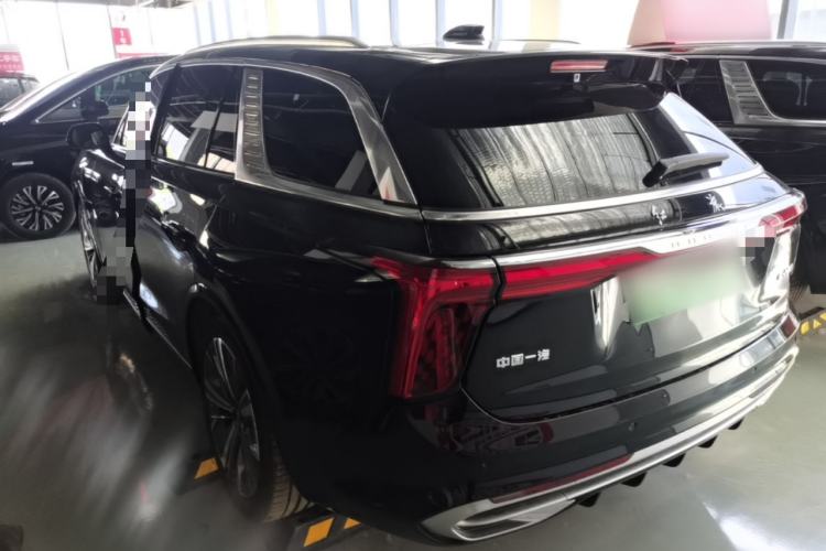 Used Hongqi E-HS9 2022 660 km Range Flagway Edition Six Seats Rear Left 45 Deg