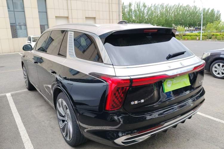 Used Hongqi E-HS9 2022 660 km Range Flagship Edition Four Seats Rear Left 45 Deg