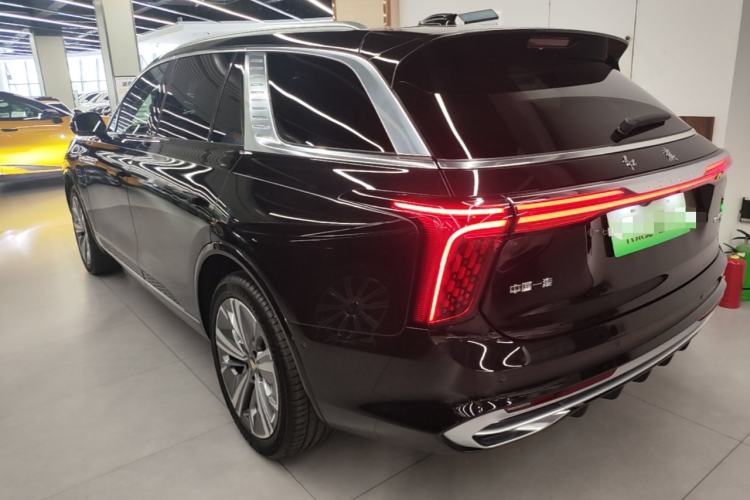 Used Hongqi E-HS9 2022 690 km Range Flagship Edition Six Seats Rear Left 45 Deg