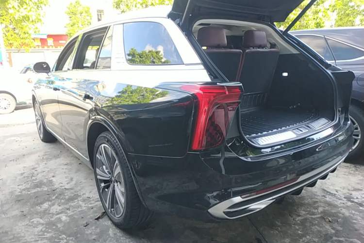 Used Hongqi E-HS9 2022 690 km Range Flagship Edition Six Seats Rear Left 45 Deg
