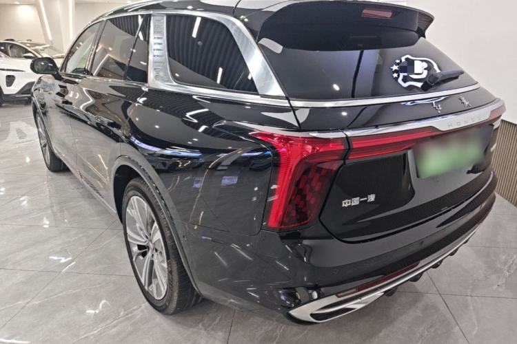 Used Hongqi E-HS9 2022 690 km Range Flagship Edition Six Seats Rear Left 45 Deg