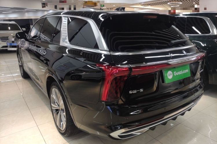 Used Hongqi E-HS9 2022 660 km Range Flagway Edition Six Seats Rear Left 45 Deg