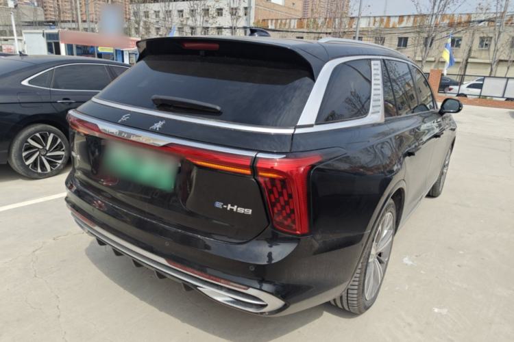 Used Hongqi E-HS9 2022 660 km Range Flagway Edition Six Seats Rear Right 45 Deg
