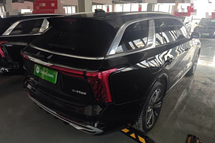 Used Hongqi E-HS9 2022 660 km Range Flagway Edition Six Seats Rear Right 45 Deg