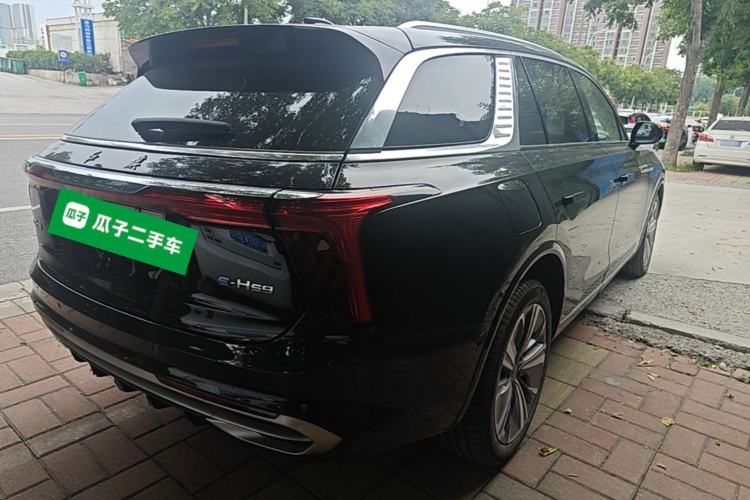 Used Hongqi E-HS9 2022 690 km Range Flagship Edition Six Seats Rear Right 45 Deg