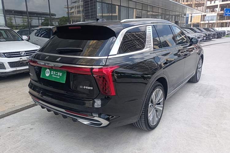 Used Hongqi E-HS9 2022 690 km Range Flagship Edition Six Seats Rear Right 45 Deg