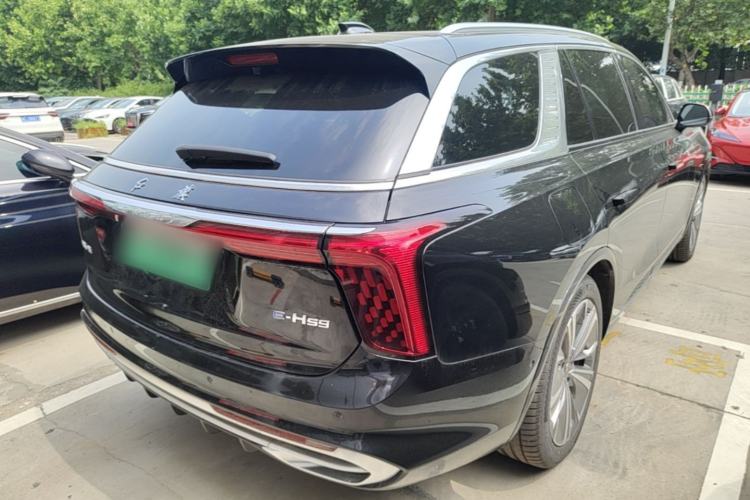 Used Hongqi E-HS9 2022 660 km Range Flagway Edition Six Seats Rear Right 45 Deg