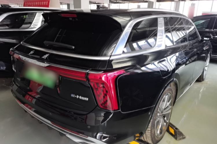 Used Hongqi E-HS9 2022 660 km Range Flagway Edition Six Seats Rear Right 45 Deg