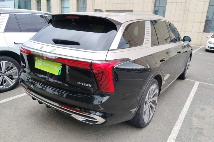 Used Hongqi E-HS9 2022 660 km Range Flagship Edition Four Seats Rear Right 45 Deg