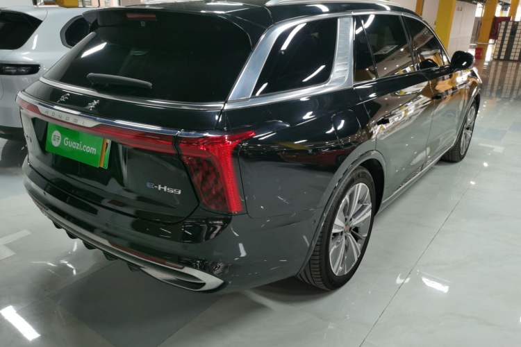 Used Hongqi E-HS9 2022 660 km Range Flagway Edition Six Seats Rear Right 45 Deg