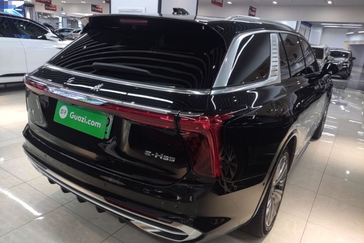 Used Hongqi E-HS9 2022 660 km Range Flagway Edition Six Seats Rear Right 45 Deg