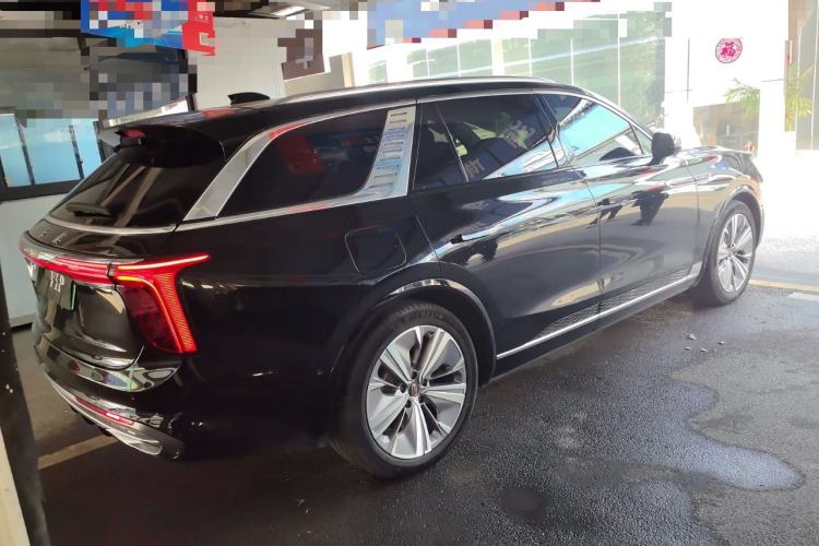 Used Hongqi E-HS9 2022 660 km Range Flagway Edition Six Seats Rear Right 45 Deg