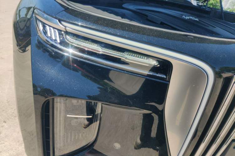 Used Hongqi E-HS9 2022 690 km Range Flagship Edition Six Seats Right Front Headlight