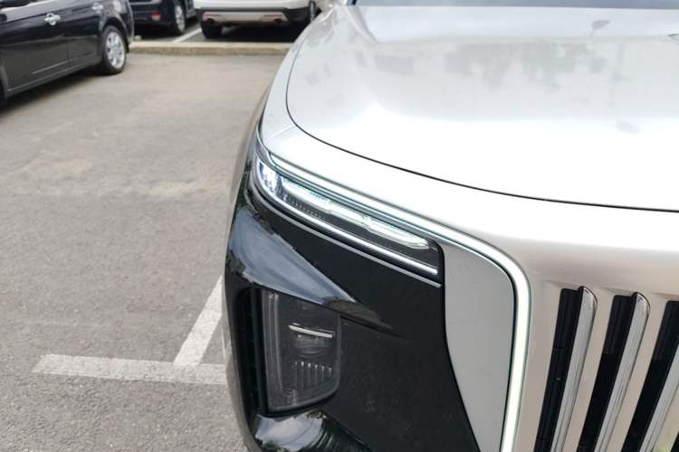 Used Hongqi E-HS9 2022 660 km Range Flagship Edition Four Seats Right Front Headlight