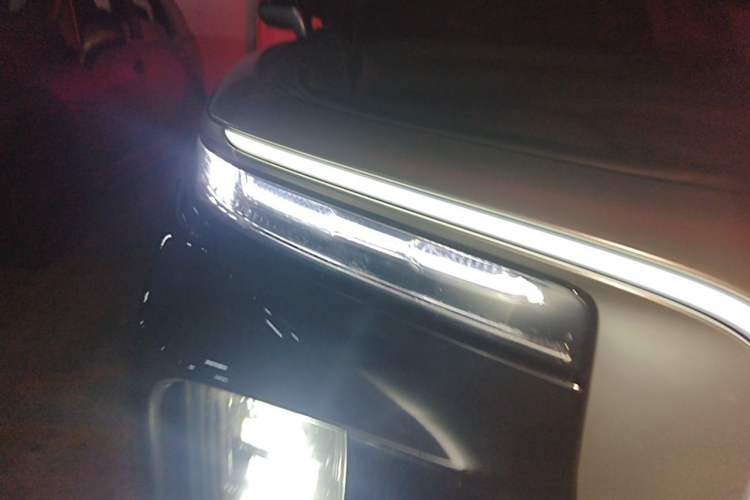Used Hongqi E-HS9 2022 660 km Range Flagway Edition Six Seats Right Front Headlight
