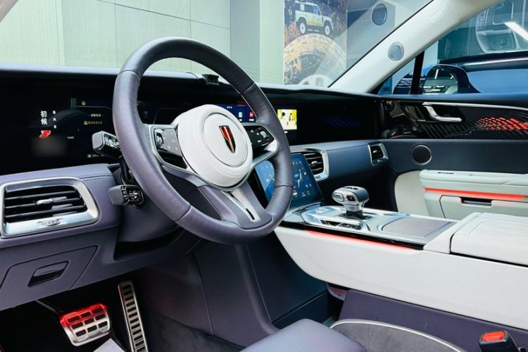Used Hongqi E-HS9 2022 690 km Range Flagship Edition Six Seats Right Front Seat