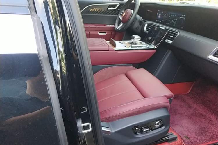 Used Hongqi E-HS9 2022 690 km Range Flagship Edition Six Seats Right Front Seat