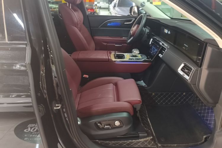 Used Hongqi E-HS9 2022 660 km Range Flagway Edition Six Seats Right Front Seat