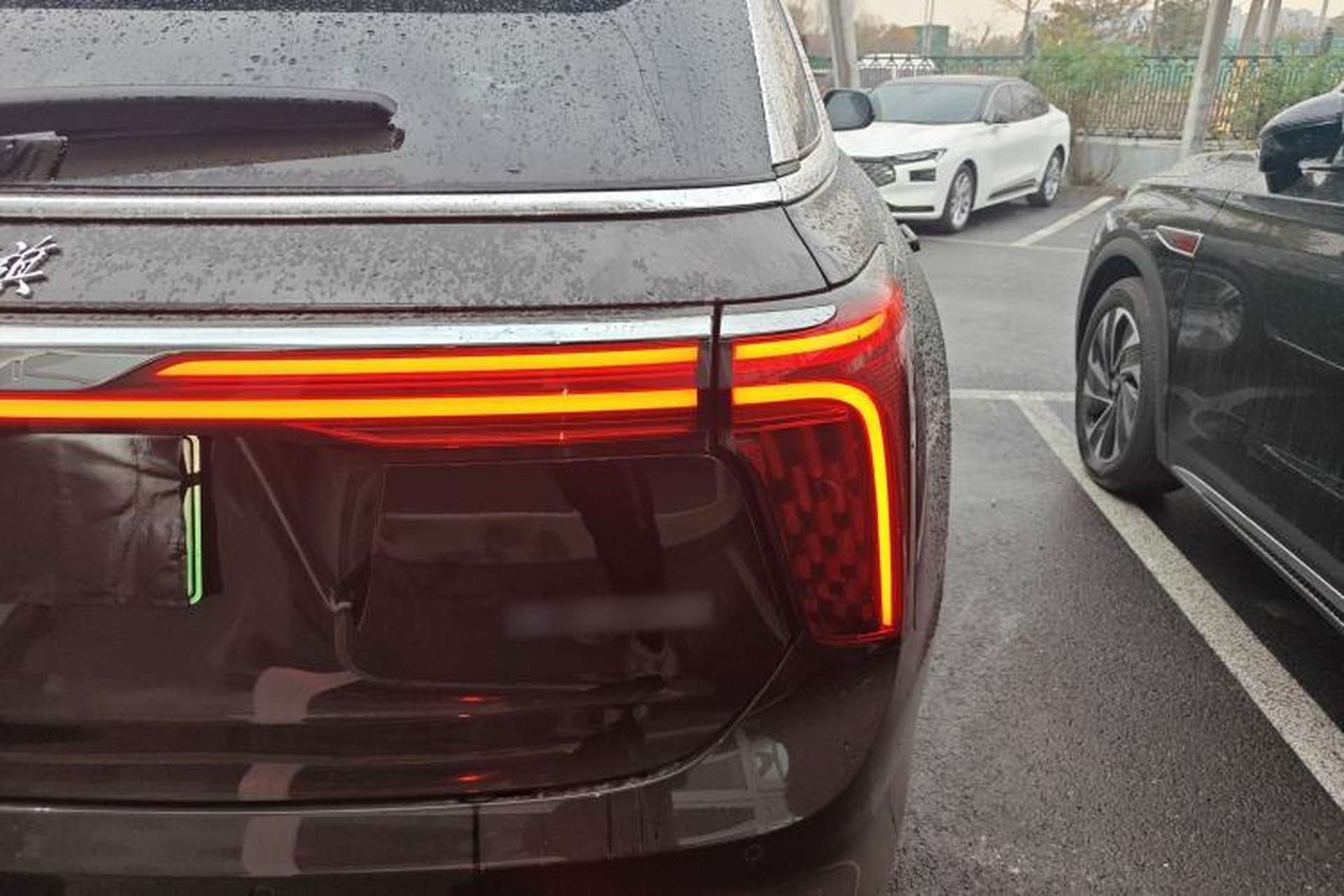 Used Hongqi E-HS9 2022 690 km Range Flagship Edition Six Seats Right Rear Taillight