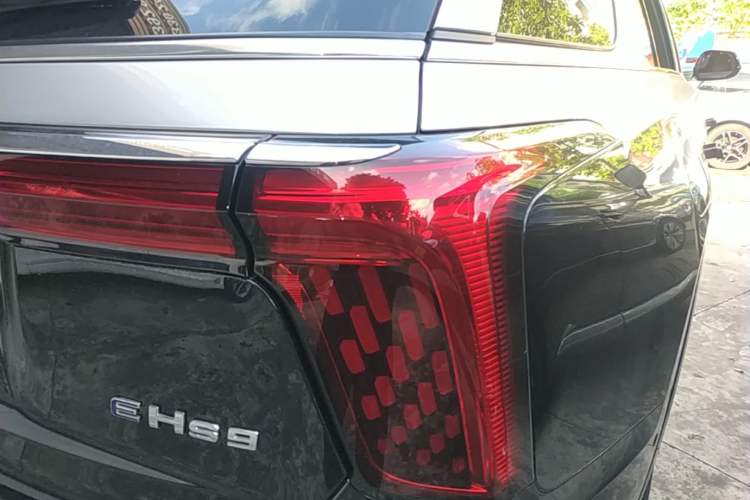 Used Hongqi E-HS9 2022 690 km Range Flagship Edition Six Seats Right Rear Taillight
