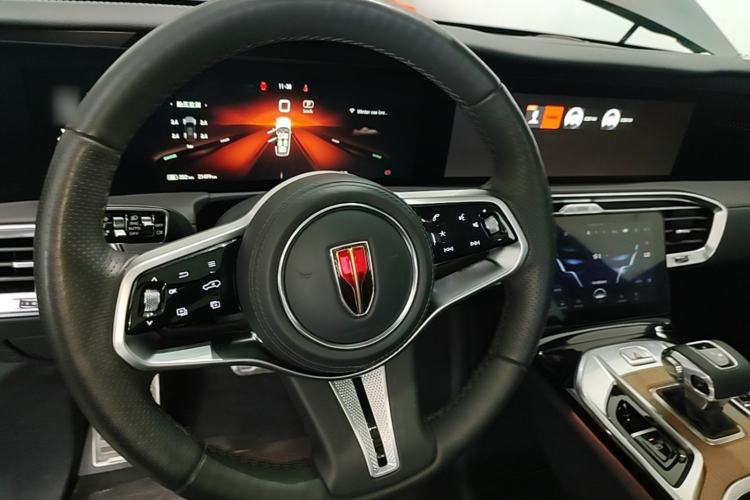 Used Hongqi E-HS9 2022 690 km Range Flagship Edition Six Seats Steering Wheel