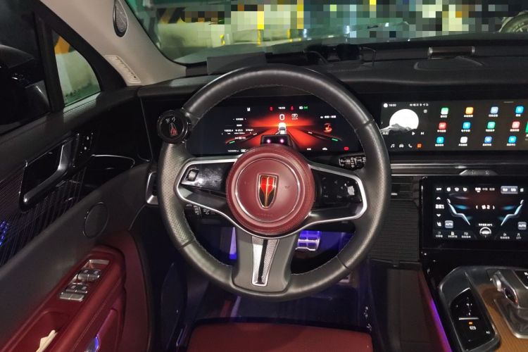 Used Hongqi E-HS9 2022 660 km Range Flagway Edition Six Seats Steering Wheel