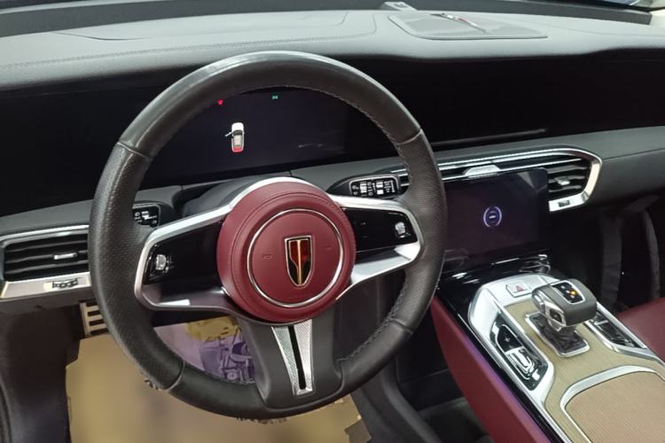 Used Hongqi E-HS9 2022 690 km Range Flagship Edition Six Seats Steering Wheel