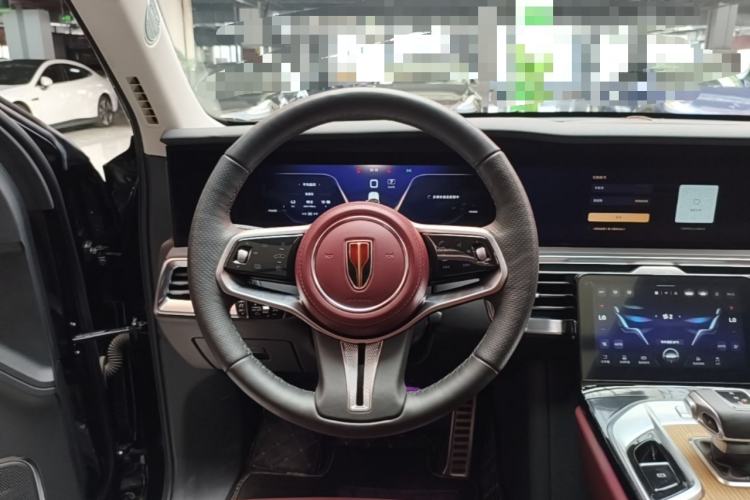 Used Hongqi E-HS9 2022 690 km Range Flagship Edition Six Seats Steering Wheel