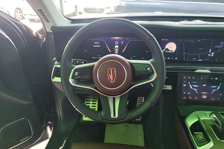 Used Hongqi E-HS9 2022 690 km Range Flagship Edition Six Seats Steering Wheel