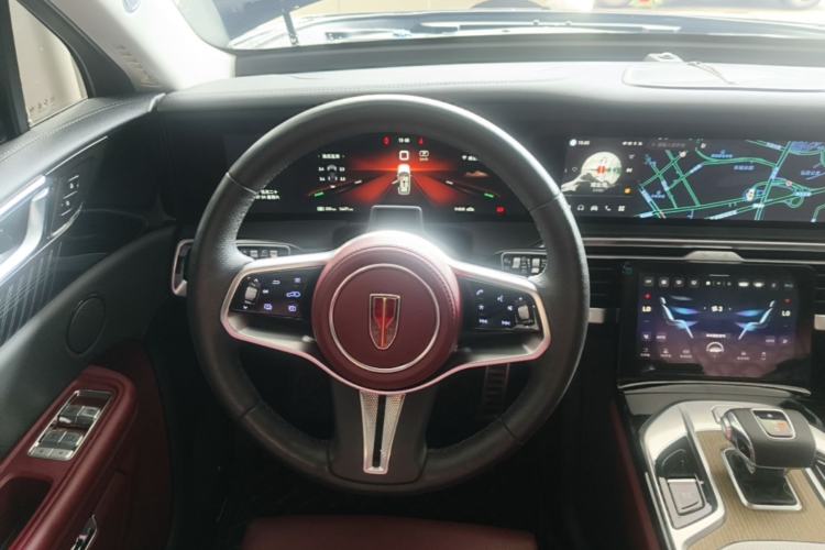 Used Hongqi E-HS9 2022 660 km Range Flagway Edition Six Seats Steering Wheel