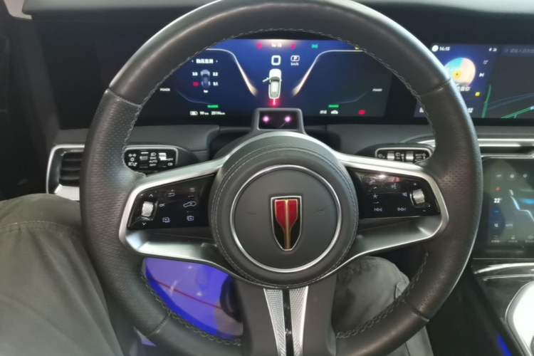 Used Hongqi E-HS9 2022 660 km Range Flagway Edition Six Seats Steering Wheel