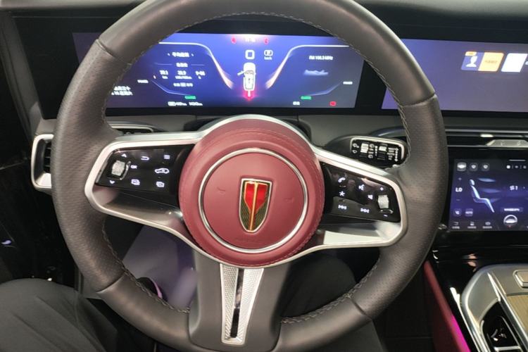 Used Hongqi E-HS9 2022 690 km Range Flagship Edition Six Seats Steering Wheel
