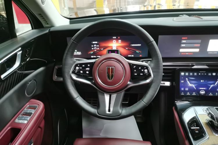 Used Hongqi E-HS9 2022 660 km Range Flagway Edition Six Seats Steering Wheel