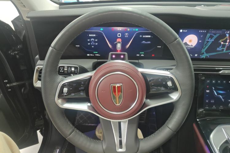 Used Hongqi E-HS9 2022 660 km Range Flagway Edition Six Seats Steering Wheel